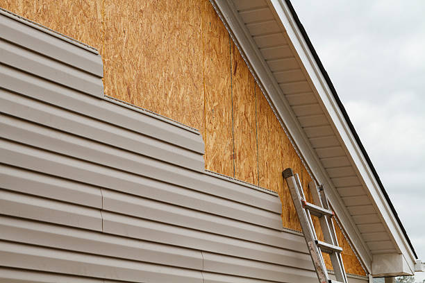 Professional Vinyl Siding technician working in Seminole, TX